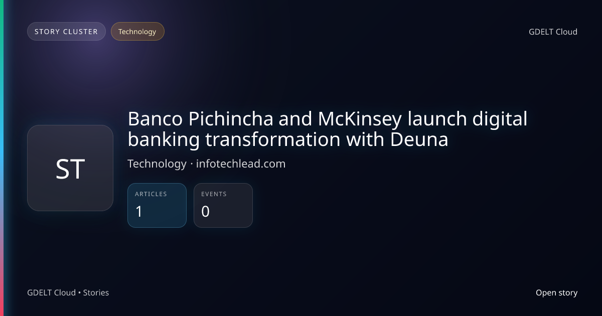 Banco Pichincha and McKinsey launch digital banking transformation with ...